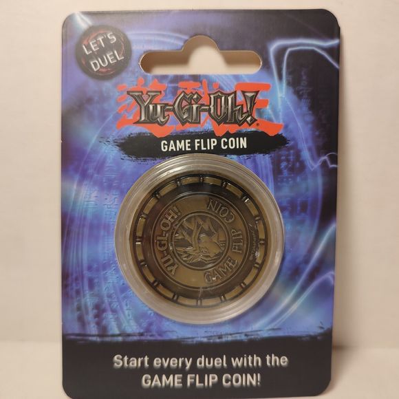 Yugioh Its Time To Duel Game Flip Coin Official Konami Collectible Product - Picture 1 of 5